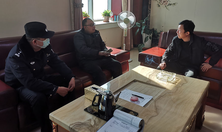 （Y，配合稿件，配图）嘉峪关五一路派出所(10764051)-20211226225403
