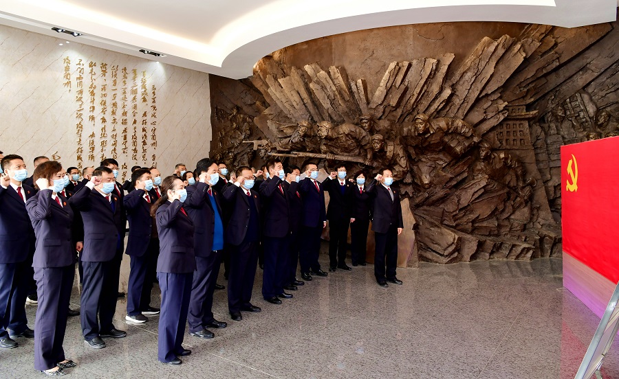 Y省高院在兰州战役纪念馆开展党史学习教育(8780729)-20210416110537.jpg
