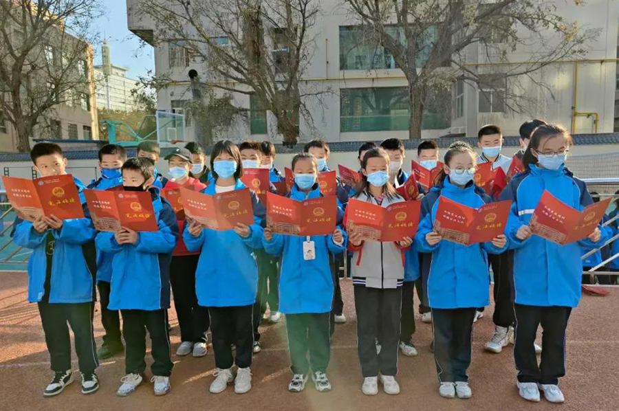 兰州三十四中举行“宪法宣传周”暨第七届“与法同行”校园法治文化节系列活动11