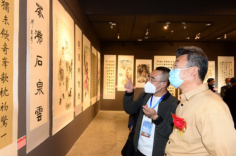 （AQEY）图片新闻：翰墨颂华章书画展(16614434)-20221002091600