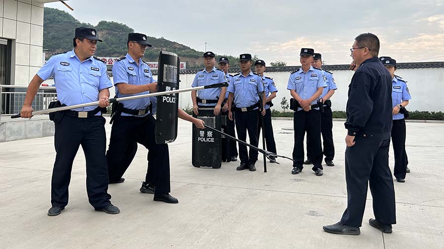 （QEY，配图）合水公安实战练兵提高警务(24321014)-20230731151921
