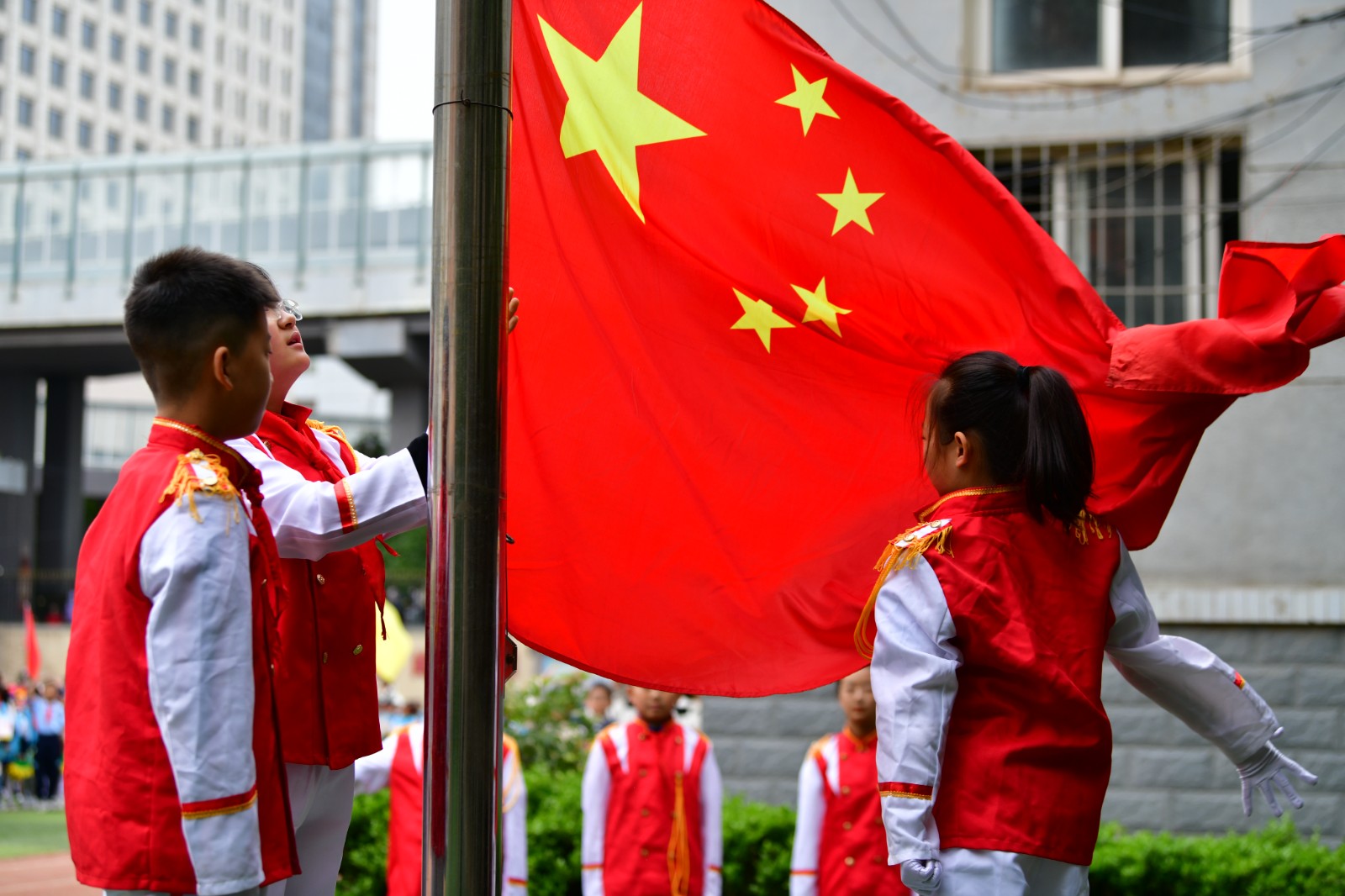 （WQEY，图片新闻）童心向党  献礼七(33085163)-20240702072128