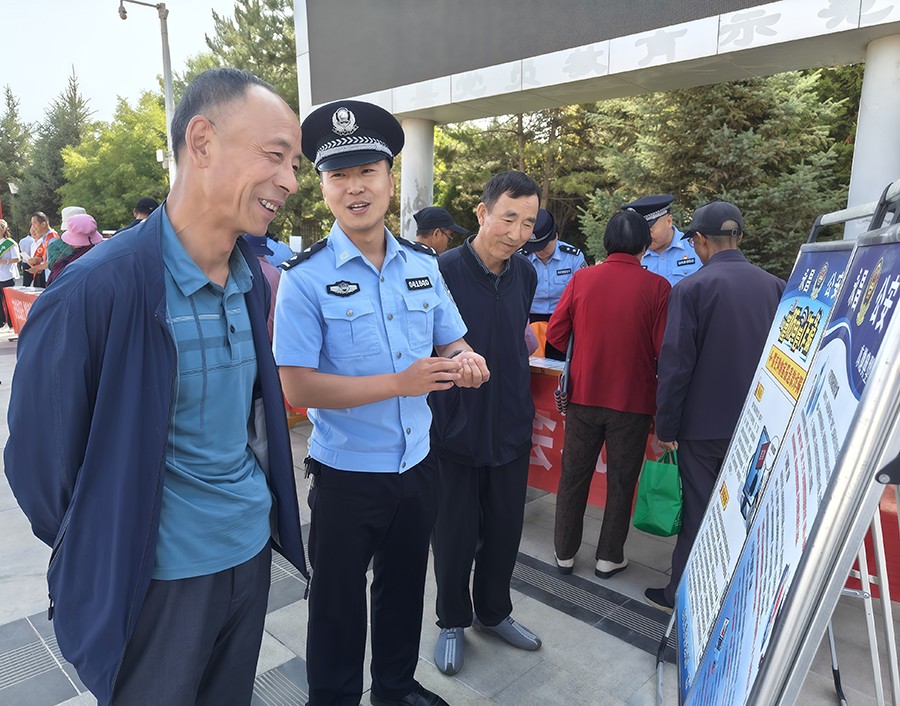 （QYE  图片新闻）永昌公安开展防范非(41463558)-20250616094138