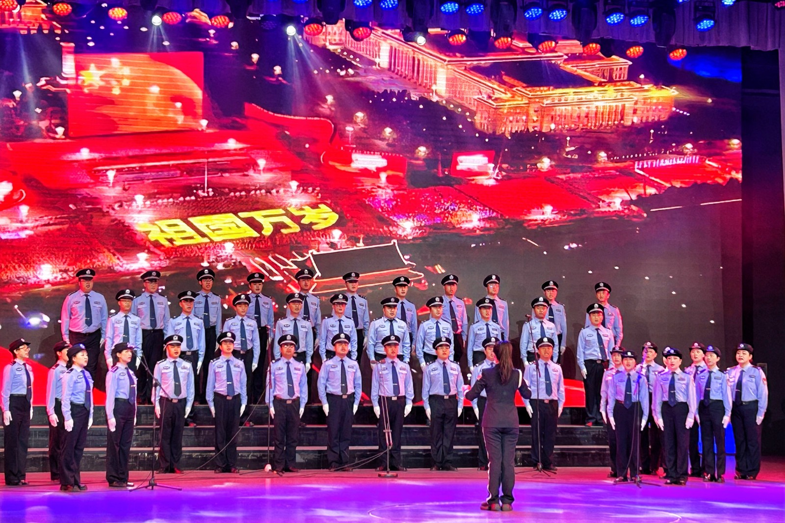 （QEＹ配圖2）金昌公安舉辦迎“七一”歌(41824113)-20250702082805