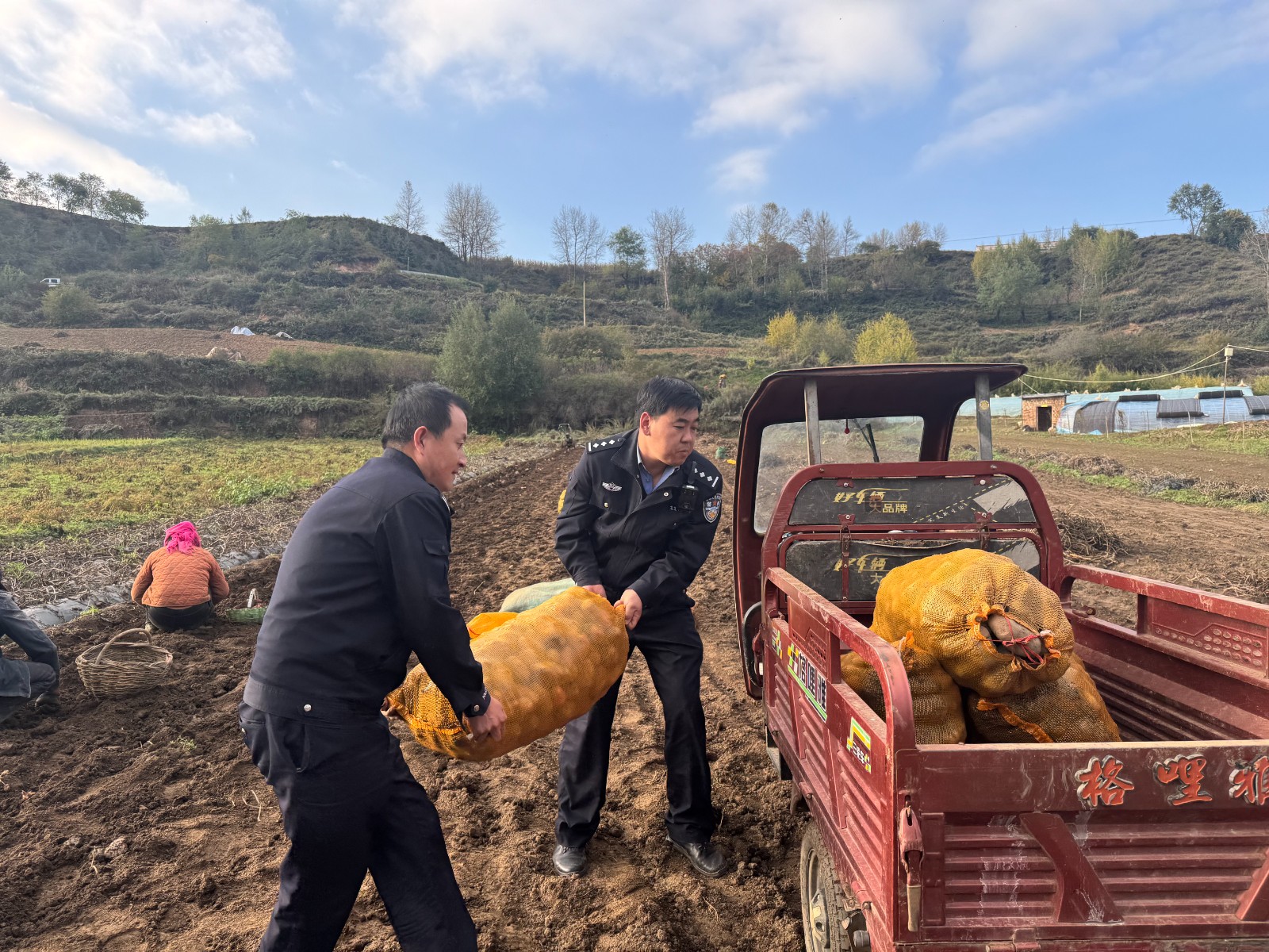 (AWqEY图片新闻)渭源公安助力马铃薯(44271914)-20251016103800