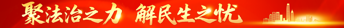   聚法治之力 解民生之忧 