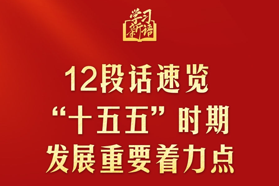 12段话速览“十五五”时期发展重要着力点