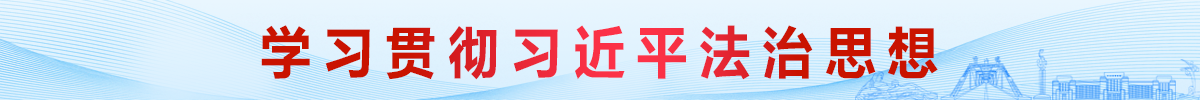 学习贯彻习近平法治思想